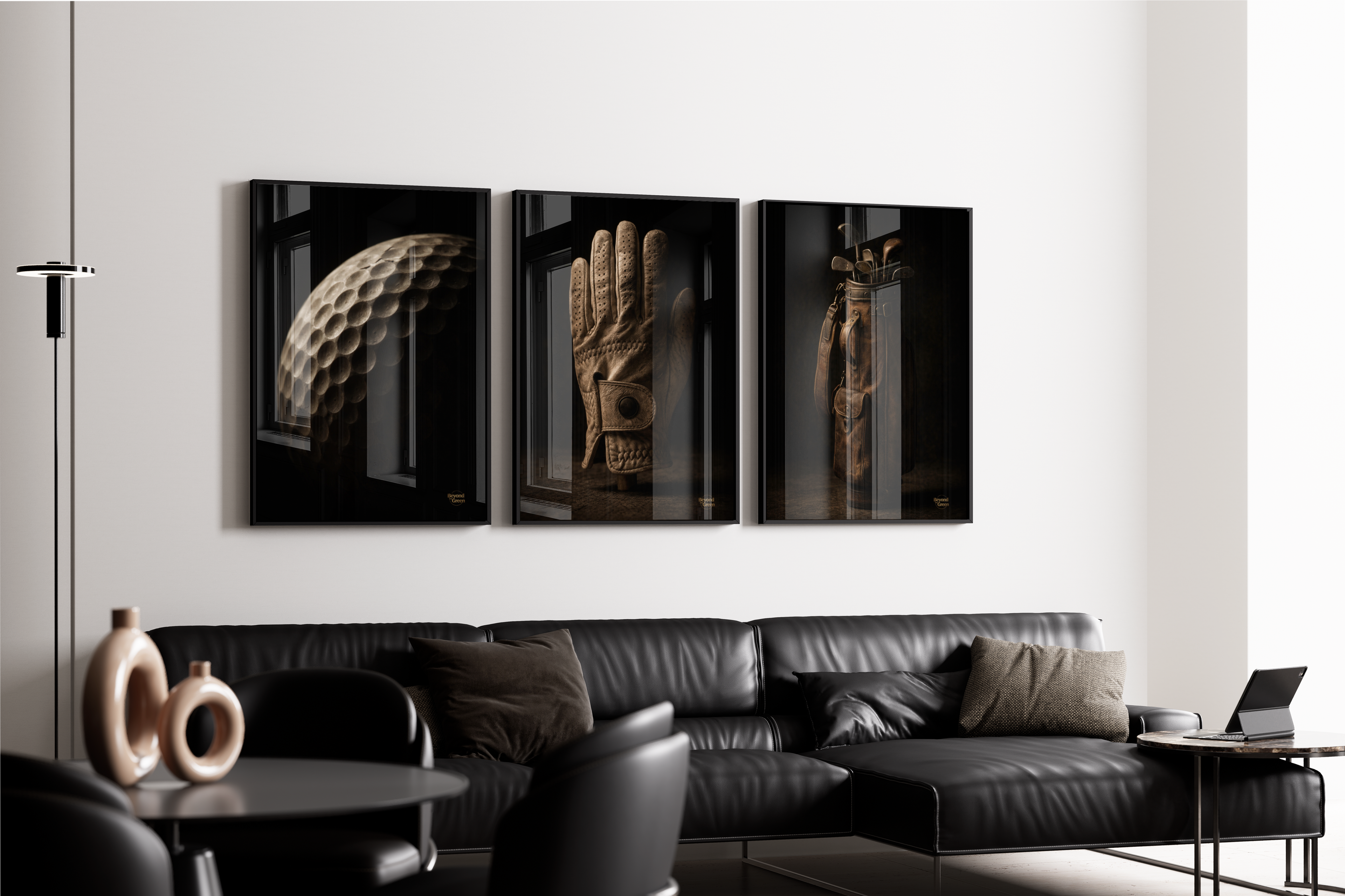 Classic Series – Zeitlose Golfkunst im Holzrahmen